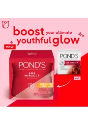 آيج ميراكل، إشراقة شابة من بوندس، كريم نهاري للوجه، مع SPF18 PA++، وههيكسيل ريتينول، ٥٠غرام