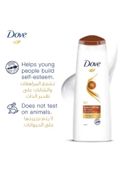 Dove Shampoo for Frizzy and Dry Hair Nourishing Oil Care Nourishing Care for up to 100% Smoother Hair 200ml