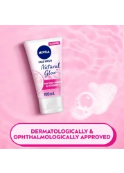 NIVEA Face Wash Cleanser Natural Glow Even Skin Tone 100ml