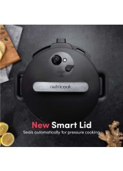Nutricook Smart Pot 2 Pressure Cooker NC-SP204K Black 6L