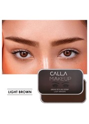 CALLA Makeup Eyebrow Styling Soap Kit - Light Brown - CM-105