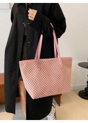 Tote Bag Female Large Capacity College Student Class Commuter Bag Shoulder Woman Bag Handbag Bag