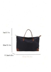 Minimalist Fashionable Creative Fitness Sports Travel Carry On Luggage Tote Shopping Bag Large Capacity Large School Tote Bag Multiple Compartments Perfect For Beach School Work Daily Use
