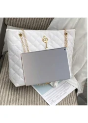 Women Diamond Patterned Shoulder Bag Crossbody Bag And Fashionable