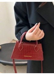 حقيبة يد نسائية عصرية وكاجوال للتسوق والتنقل موديل 2025، ذات حمالة كتف عملية وأنيقة بتصميم بسيط