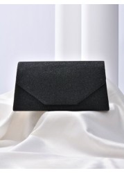 Glamorous Elegant Exquisite Quiet Luxury Sequin Stylish Luxury Shiny Glitter Envelope Bag Mini Flap For Club Party Prom Perfect Bride Purse For Wedding Prom Party Events Evening Bag Dinner Bag For Par