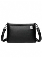 New Bolsa Luxury Soft Leather Design Shoulder Bag For Women 2024 Brand Female Purses And Handbags High Quality Ladies Bag For Women Elegant
