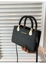 New Women s PU Leather Shoulder Bag Adjustable Strap Mini Handbag Clutch Bag Minimalist Classic Funky Leather Small Bag Square Bag Suitable For Women Travel Work Party Holiday