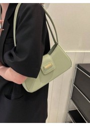 Chic Handbag Niche Underarm Bag New Stylish Commuter Bag Baguette Bag Versatile Shoulder Bag