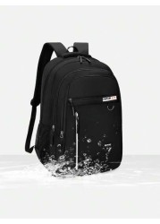 Light Business Style Nylon Men s Backpack Business Trip Can Hold 15 6 Inch Notebook Bag Large Capacity School Bag Multi Function Travel Bag Suitable For Students Travel Enthusiasts Men Gifts Simple Da