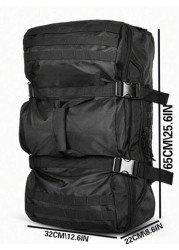 Outdoor Camping Travel Trekking Multi Function Large Capacity Dual Use Handbag Backpack Male Casual Laptop Backpack Outdoor Rucksack