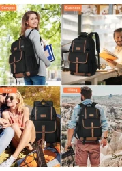 Travel Backpack For Men Laptop Backpack 15 6 Inch Large Waterproof Work Computer Backpack TSA Friendly College School Backpacks