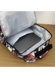 Seal Print Fashion Backpack Stylish Large Capacity Pockets Unisex Backpack Essential For Valentine s Day Travel Autumn Winter