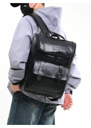 Men s Classic 15 6 Inch Laptop Backpack Business Leisure Travel Bag Suitable For Commuting Back To School Travel