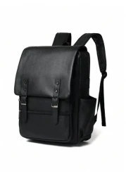 Men s High Capacity 15 6inch Flap Laptop Backpack Stylish Business Backpack Travel Backpack For College Commuting Father s Day Gift