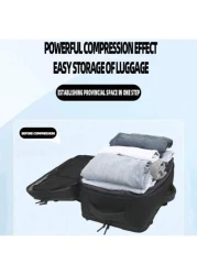 Large Capacity Vacuum Compression Business Travel Backpack Simple Fashion