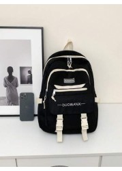 Fashionable Casual Backpack With Large Capacity Ideal For Traveling And School Rucksack Summer College Bag Dad School Bag Freshman For Books Multi Functional Dorm University School Backpack Students C