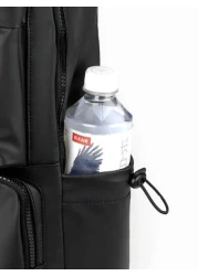 Black Waterproof Backpack Laptop Bag School Backpack For Men