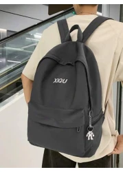 Waterproof Casual Simple Men s Backpack Couple Backpack Student Backpack Shopping Backpack Large Capacity Men s Backpack Wearing Accessories Vacation Travel Christmas Holiday Thanksgiving Outdoor Port