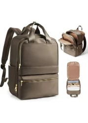 Floless Travel Backpack For Men Women Carry On Backpack As Personal Item Airline Approved 14 15 6 Inch Anti Theft Laptop Backpack Carry On Backpack For Airplane With Headphone Interface Water Resistan