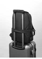 Solid Color Waterproof Student Backpack Rucksack Summer College Bag Dad School Bag Freshman For Books Multi Functional Dorm University Gifts Fall Christmas Scream Bag Backpack Funny Gifts Black Bag Tr