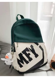 Outdoor Bag Student Backpack Travel Rucksack Without Hanging Ornaments Nylon Casual Casual Laptop Backpack For Vacation School For Senior High School Student Teens School Bag Outdoor Men Backpack Stud