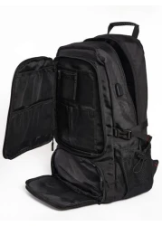 80L Outdoor Backpack Climbing Travel Rucksack Sports Camping Hiking Backpack Large School Bag Pack For Male With Shoes Pocket Travel Backpack Luggage Bag Vacation Summer Laptop Carry On Fabric Laptop