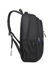 حقيبة ظهر متعددة الوظائف مقاومة للماء، سعة كبيرة، مناسبة للطلاب الجامعيين، للخروج والسفر بالكمبيوتر، للتنزه