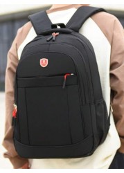 New Stylish Minimalist Versatile Casual Travel Flat Book Umbrella Large Capacity Multi Pocket Men Fashion Backpack