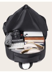 Fashion Casual Multifunctional Shoulder Bag Adjustable Shoulder Strap Lightweight Design Zipper Closure Suitable For High School And College Students Casual Style Travel Backpack