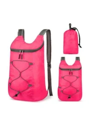 1PC Back To School Foldable Backpack 20L Outdoor Sports Bag For Men Water Resistant And Comfortable Folding Bag Ultra Light Portable Storage Bag Bag Waterproof Backpack Outdoor Sports Backpack Ultra L