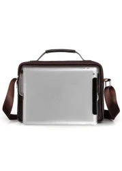 WEIXIER New Retro Messenger Bag Shoulder Bag Chest Bag Crossbody Bag Waist Bag Handbag For Men Large Capacity Convenient Carrying Simple Casual Style Multi Color Suitable For Students Gatherings Short