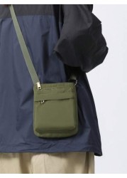 Men s Mini Shoulder Bag Messenger Bag Crossbody Bag Wallet Purse Sling Bag