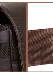 1pc 2024 New Fashion Men s Shoulder Bag Small Crossbody Messenger Bag Business Commuter Bag For Men Wholesale Men Bag Gifts For Men Christmas Winter Retro Bag Vintage Vacation Christmas Gifts Travel E