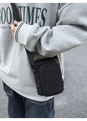 Men Mini Shoulder Bag Crossbody Bag Wallet Phone Pouch