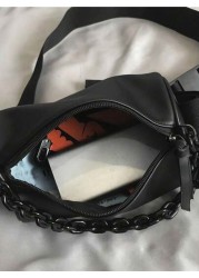 1pc Crossbody Bag Fashion Shoulder Bag Commuter Bag Chain Bag Versatile Simple Small Bag Shoulder Bag Water Proof Sling Bag Bucket Bag Students Travel Essentials Thanksgiving Purse Christmas Gifts Sid