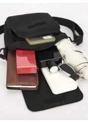 Men s Fashion Casual Men s Shoulder Bag Crossbody Bag School Style Christmas Gifts Fall Scream Men Bag Sling Bag Winter Fashionable Casual Thanksgiving Travel Holiday Storage Bag Beach Bag Gym Bag Sid