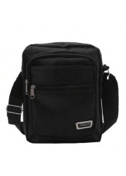 1PC Compact Crossbody Bag Nylon With Multi Zip Compartments Adjustable Strap For Comfortable Wear Freshman For Books Multi Functional Dorm University School Bag Students Commute Stylish Portable Sling