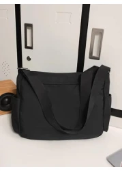 1Pc Retro Style Messenger Bag Crossbody Bag Sling Bag Backpack For High School Students Large Capacity College Bag Summer Thanksgiving Travel Holiday Bag Tote Bag Rider Bag Fanny Pack Bag Camping Slin