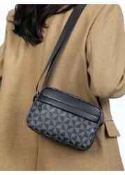 Fashion Personality Small Bag Shoulder Crossbody Bag With A Small Hong Kong Fashion Crossbody Bag Men Bag Christmas Winter Fall Christmas Gifts Side Bag Gifts Fashionable Gifts Valentine Day Valentine