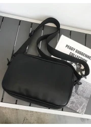 Men s Four Seasons Water Proof Letter Crossbody Bag Shoulder Bag Chest Bag Waist Bag With Headphones Empty Commute Bag Graduation Gifts Multi Functional For Books Freshman Bag Beach Bag Gym Bag Men Gi