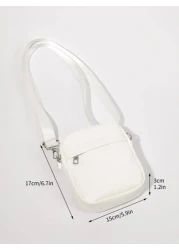 حقيبة رجالية صغيرة مربعة الشكل، حقيبة لليد والكتف لطلاب المدارس والجامعات والسفر، من الجلد مقاومة للماء، هدا