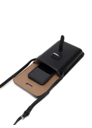 حقيبة كاجوال صغيرة ذات غطاء منقلب على الطراز الكوري، علامة تجارية فريدة من جلد البولي يوريثان، حقيبة مربعة صغ