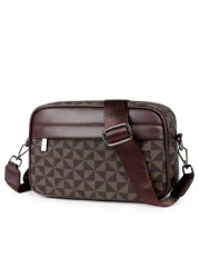 1pc Fashionable Versatile Casual Messenger Bag