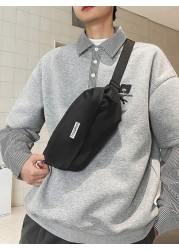 Vintage Casual Unisex Chest Bag Men s Sports Cycling Crossbody Bag Shoulder Fanny Pack