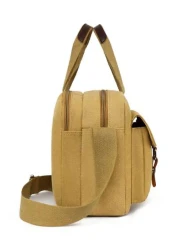 Men s Canvas Shoulder Bag Large Capacity Messenger Bag Outdoor Casual Retro Travel Utility New Crossbody Handbag