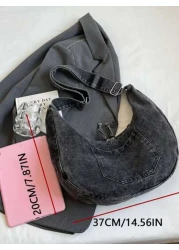 Students Freshman Casual Bag Men Letter Graphic Messenger Bag Schoolbag College School Outdoors Sports Side Bag Commute Lightweight Carry On With Adjustable Strap Messenger Bags Side Bag Back To Summe