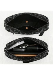 Men s Satchel Bag Fashion Casual Messenger Bag Shoulder Bag Square Small Crossbody Bag Pu Leather Water Proof Multi Functional Casual Casual Business College Boy Bag Sport Casual Postman Boy Tote Bag
