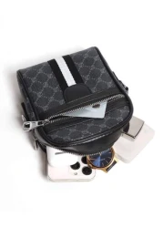 Men s Casual Lightweight Reading Glasses Phone Crossbody Bag Outdoor Shoulder Mini Messenger Bag Suitable For Back To School Father s Day Gift Commute Sling Bag Purse Essentials Business