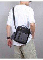 Waterproof Crossbody Bag Men s New Casual And Fashionable Shoulder Bag Outdoor Travel Exquisite Simple Sports Bag